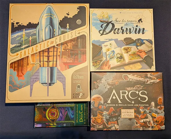 Derniers achats de jeux